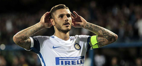 Icardi đang là trụ cột nơi hàng công Inter