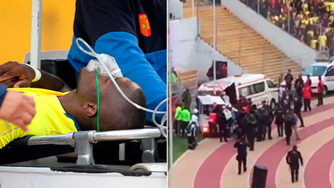 Sao Everton vờ chấn thương trốn cảnh sát giữa trận đấu với Chile