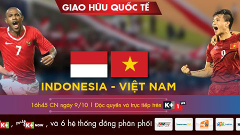 Indonesia - Việt Nam: “Thuốc thử liều cao” cho thầy trò HLV Hữu Thắng