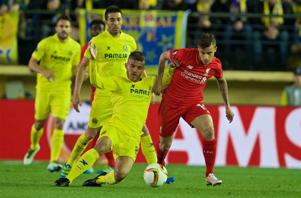 Đến vòng bán kết Europa League, Liverpool dù để thua 0-1 trước Villarreal trong trận lượt đi nhưng đã chơi rất hay trong trận lượt về khi thắng tưng bừng 3-0 để giành quyền vào chơi trận chung kết