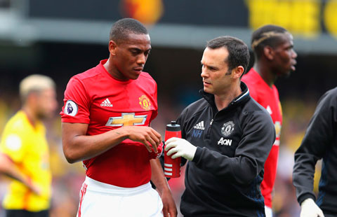 Martial từng là vũ khí quan trọng nhất của Van Gaal ở M.U