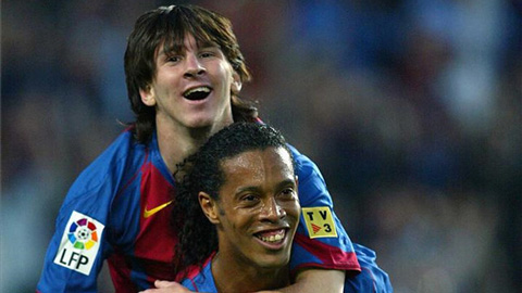 Ronaldinho ủng hộ Messi giành QBV 2016
