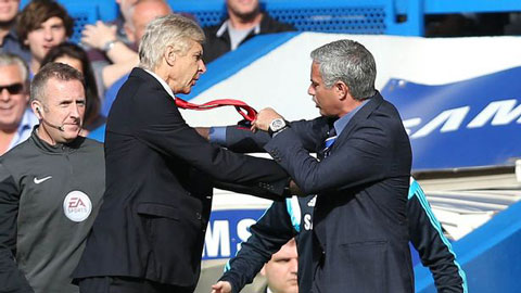 Wenger và Mourinho như lửa với nước nhưng vẫn có điểm chung