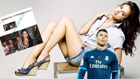 Ronaldo vẫn mê mệt vẻ đẹp kiểu Irina Shayk
