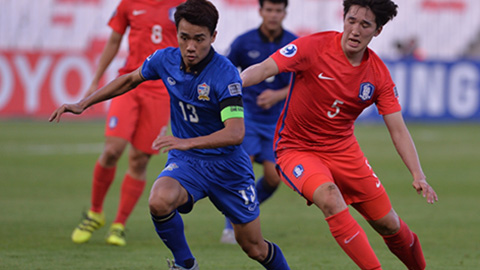U19 Thái Lan thua Hàn Quốc ở VCK U19 châu Á