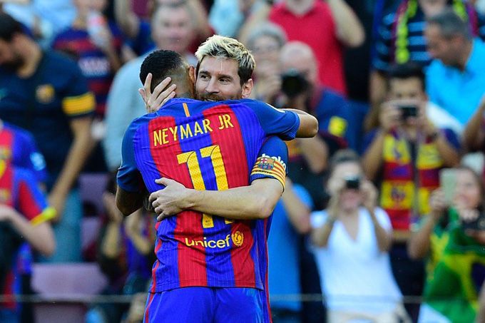 Messi và Neymar nối lại liên kết ngay lập tức