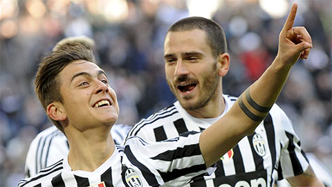 Juventus sắp gia hạn với Bonucci và Dybala