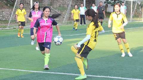 Khai mạc giải bóng đá nữ các trường đại học, cao đẳng khu vực Hà Nội