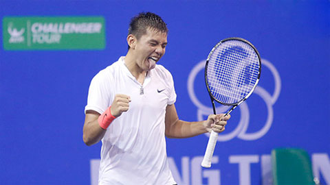 Lý Hoàng Nam lập kỷ lục mới cho quần vợt Việt Nam