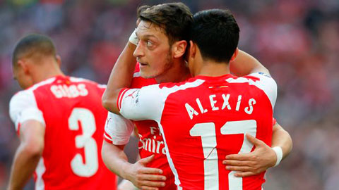 Sanchez - Oezil đưa Arsenal về thời hoàng kim