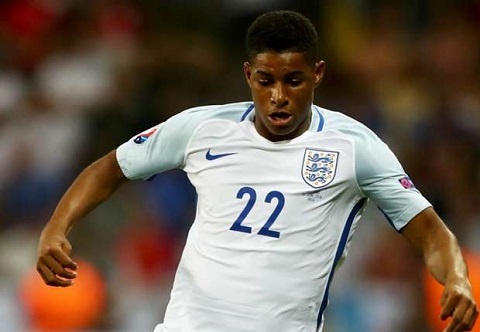 Rashford đủ sức đá cho ĐT Anh thay vì U21