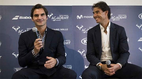 Federer tái ngộ Nadal ở Mallorca