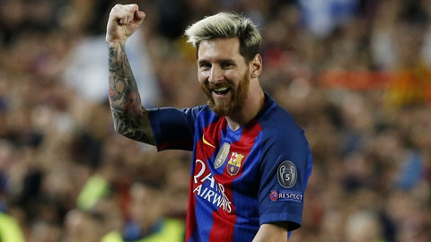 Messi tỏa sáng giúp Barca hủy diệt Man City