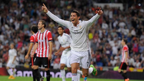 Ronaldo và đồng đội sẽ dội mưa bàn thắng vào lưới Bilbao