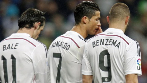BBC đang là nỗi nhức nhối của HLV Zidane và Real