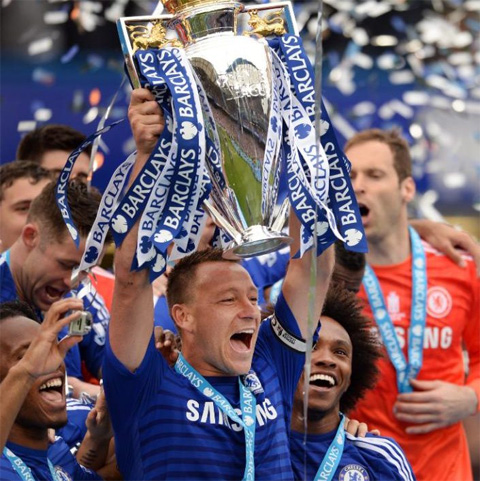 Terry mới đoạt chức vô địch giải Ngoại hạng Anh mùa 2014/15