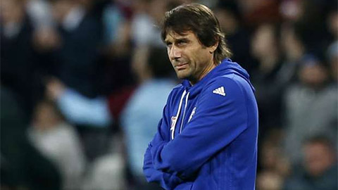 Conte tiếc vì Chelsea kém may mắn trước West Ham