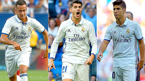 Zidane mang Morata, Asensio, Vazquez ra dọa tam tấu BBC
