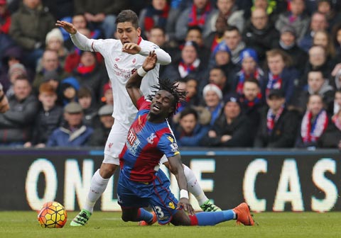 Crystal Palace khó lòng đứng vững trước sức mạnh của Liverpool