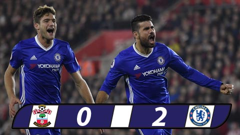 Hazard & Costa khai hỏa, Chelsea vào Top 4