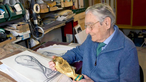 Cha đẻ cúp vàng thế giới qua đời ở tuổi 95