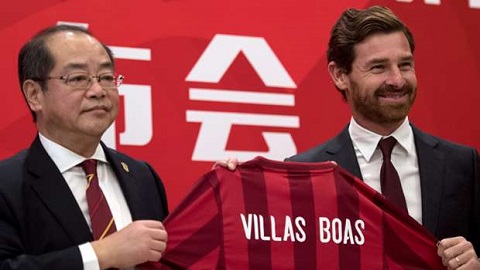Villas-Boas thay Eriksson dẫn dắt Shanghai SIPG