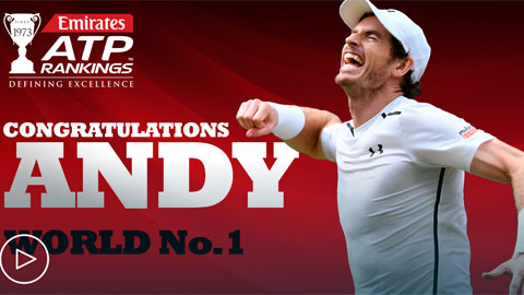 Andy Murray soán ngôi số 1 thế giới của Djokovic