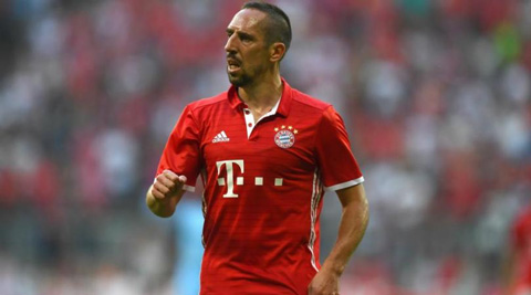Ribery sẽ trở lại ở trận gặp Dortmund