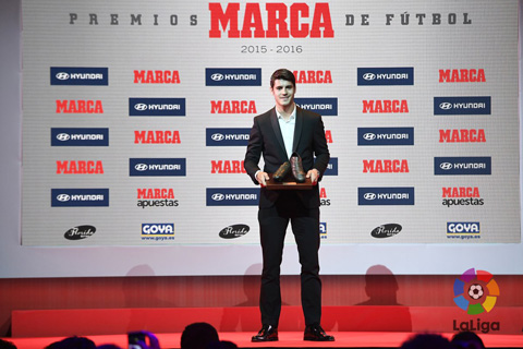 Morata nhận giải thưởng với những đóng góp cho ĐT Tây Ban Nha