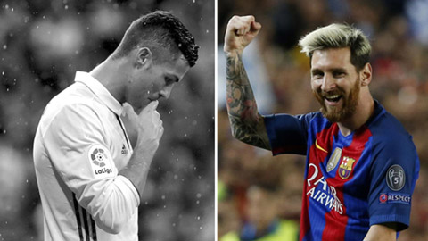 10 điểm khiến Ronaldo phát bực khi so sánh với Messi