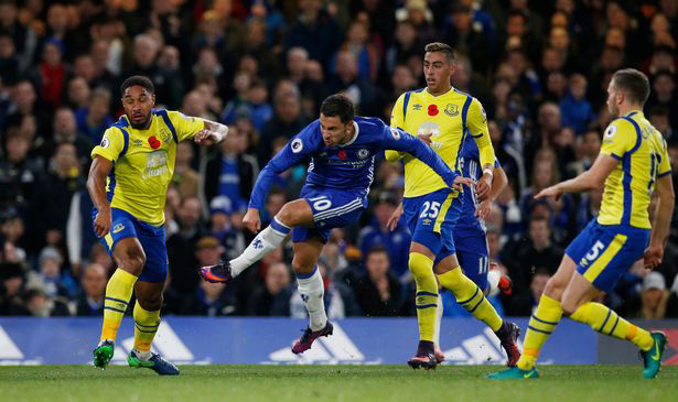 Eden Hazard đã có 7 bàn thắng ở mùa giải này trên các mặt trận, nhiều hơn 3 bàn thắng so với cả mùa giải 2015/16. 6 trong số 7 bàn thắng được anh thực hiện tại Stamford Bridge