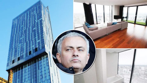 Hậu trường sân cỏ 13/11: Mourinho thuê penthouse cao nhất Manchester