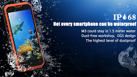 Vphone M3 có khả năng chống nước tiêu chuẩn IP68