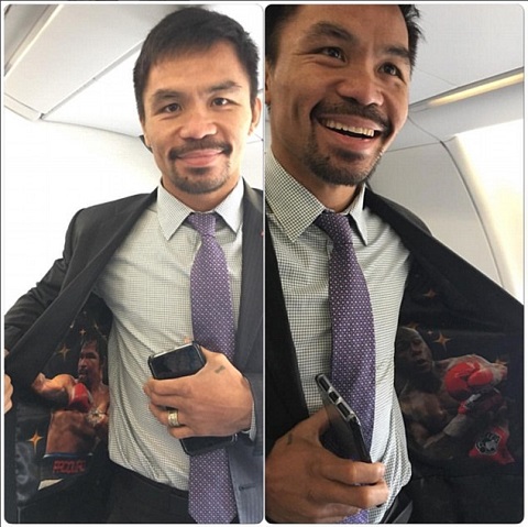 Bức ảnh mà Pacquiao đưa lên trang cá nhân