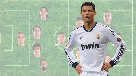 Đội hình siêu mạnh ở derby Madrid: Vắng bóng Ronaldo