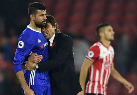 Diego Costa đang là cầu thủ quan trọng trong lối chơi của Chelsea