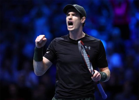 Murray mất tới 3 giờ 39 phút mới có thể hạ gục Raonic ở trận bán kết thứ nhất ATP Finals 2016