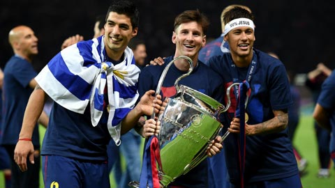 Barca rộng đường vô địch Champions League 2016/17