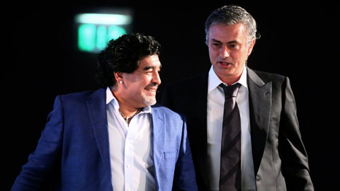 Trong mắt Maradona, Mourinho luôn là số 1