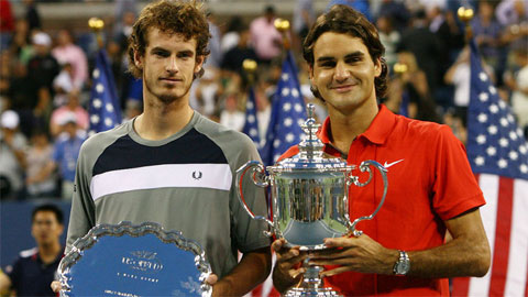 Murray và Federer tại chung kết US Open 2008