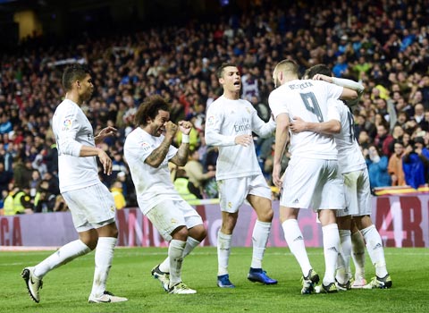 Chiến thắng trong trận derby Madrid sẽ là động lực để Real tiếp tục đánh bại Sporting