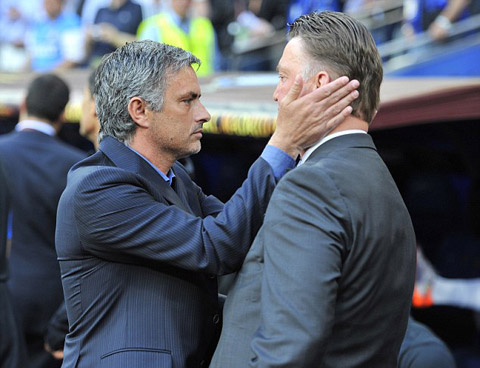 Mourinho và Van Gaal có khá nhiều điểm tương đồng