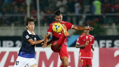 Hạ Campuchia 3-1, Myanmar nuôi hy vọng vào bán kết