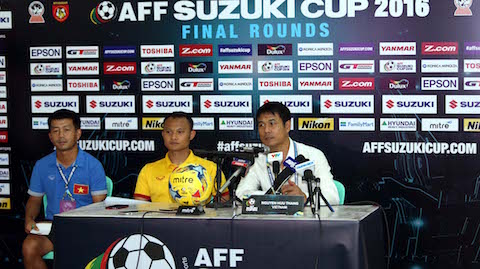 HLV Hữu Thắng hạnh phúc khi Việt Nam sớm vào bán kết AFF Suzuki Cup