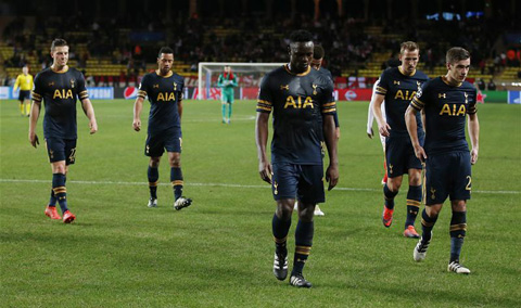 Tottenham cúi đầu rời đấu trường Champions League