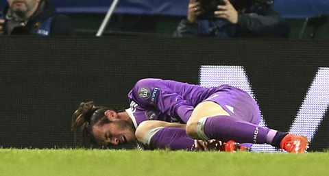 Bale đã dính chấn thương ở trận đấu này