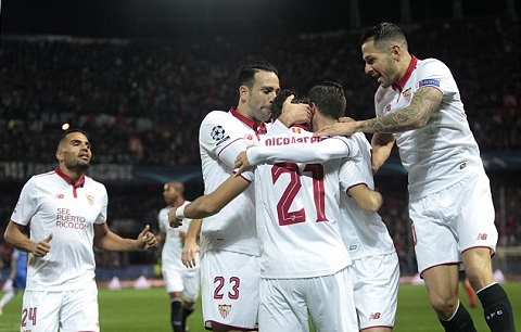 Sevilla vươn lên dẫn trước nhưng lại để thua ngược