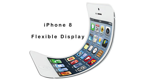 iPhone 8 sẽ có thiết kế dạng gập, màn hình uốn dẻo