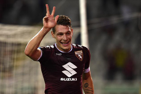  Belotti đang được nhiều CLB lớn theo đuổi