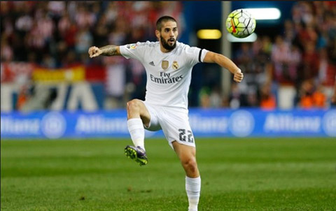 Isco vẫn chưa gia hạn với Real